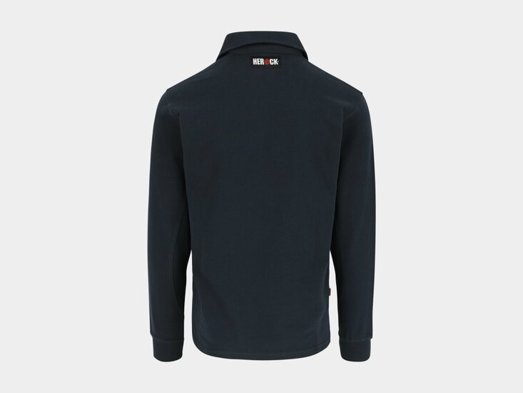 Herock TROJA polo lange mouwen Navy