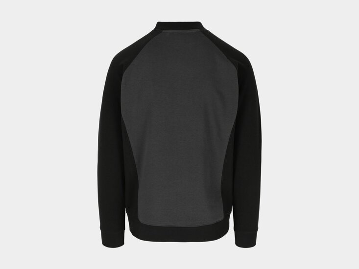 Herock BORIS Tweekleurig Sweater Antraciet/Zwart