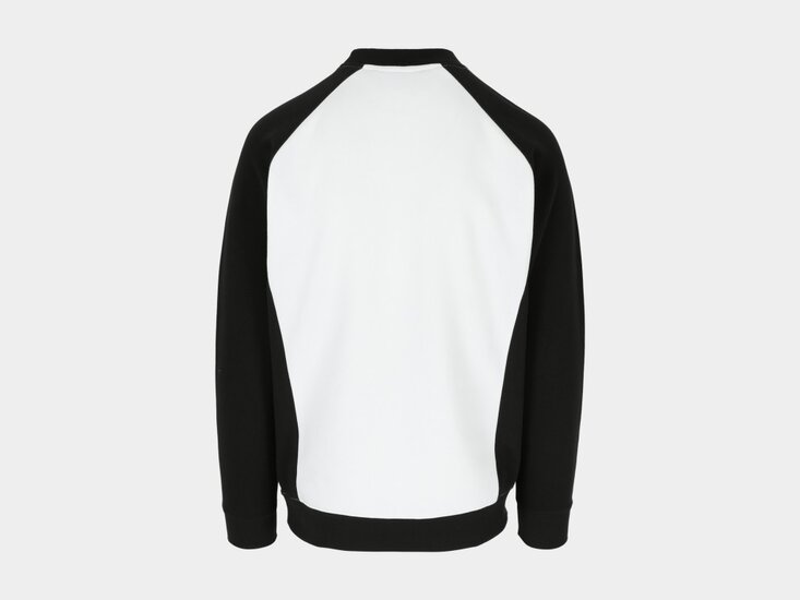 Herock BORIS Tweekleurig Sweater Wit/Zwart