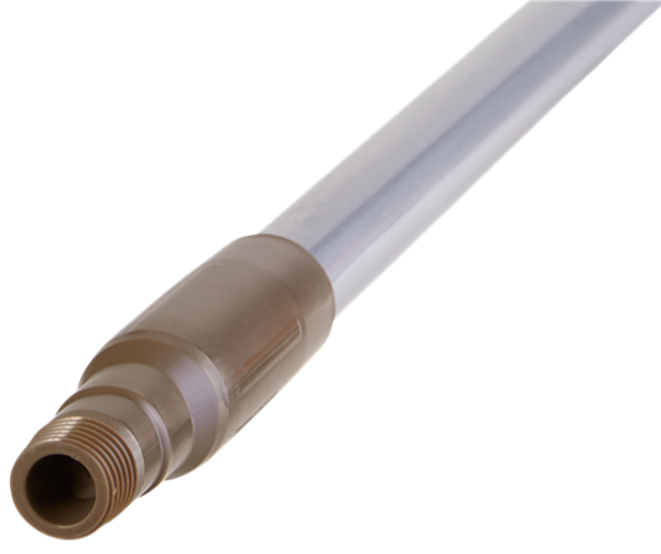 Vikan Ergo Steel Aluminium Bruin &Oslash;3,1cm 151cm