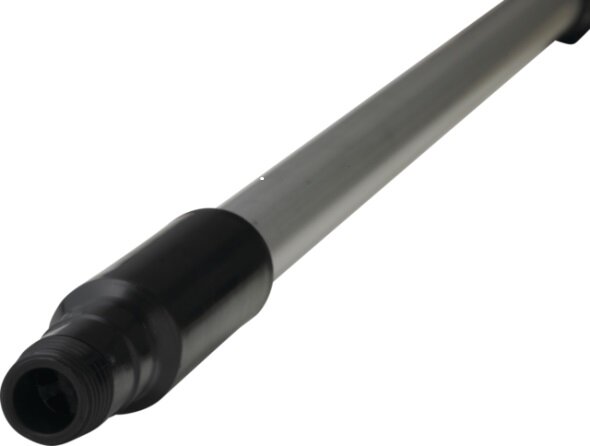 Vikan Transport Waterdoorlatende Korte Telescoopsteel  &Oslash;32, 108.0-160.0cm , Zwart