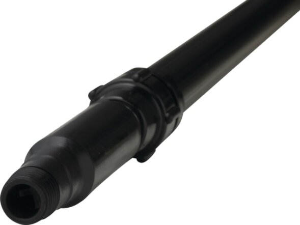 Vikan Transport Waterdoorlatende Telescoopsteel Met Q-Koppeling  &Oslash;32, 160.0-278.0cm , Zwart