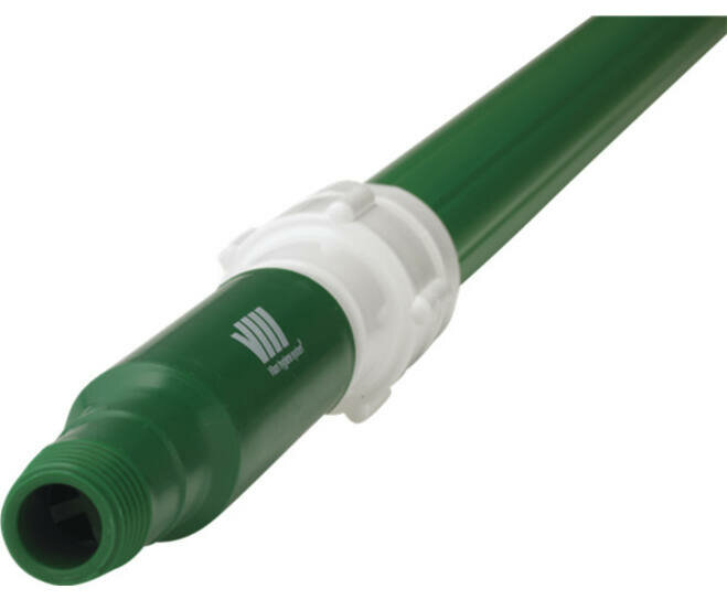 Vikan Hygi&euml;ne Aluminium Telescoopsteel  Met Watertoevoer  1600-2780mm Groen