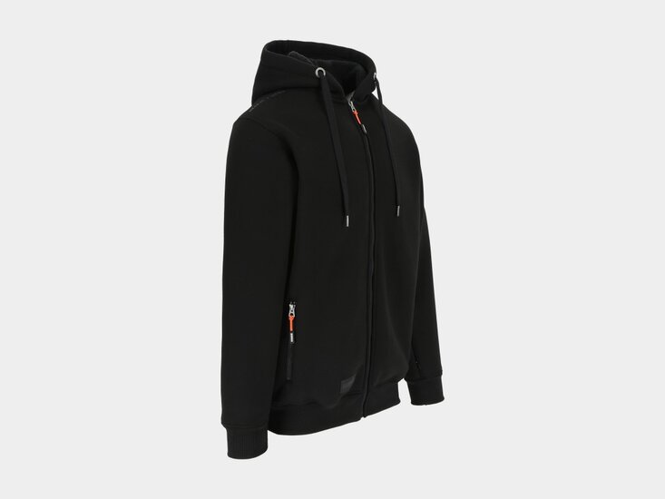 Herock OTIS Sweater met Kap Zwart 