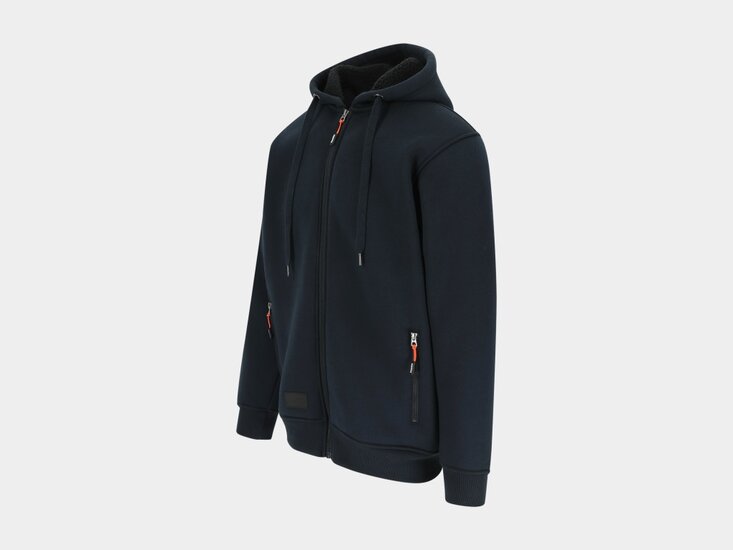 Herock OTIS Sweater met Kap Navy