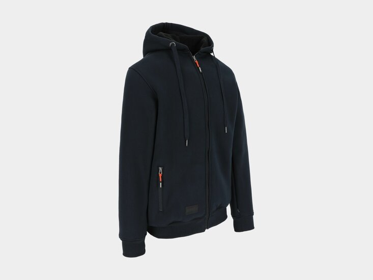 Herock OTIS Sweater met Kap Navy