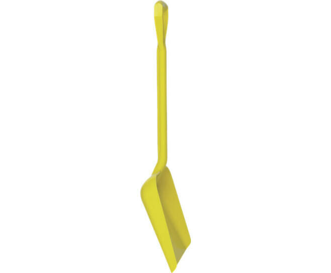 Vikan Schop D-Grip Korte Steel 1035mm Geel