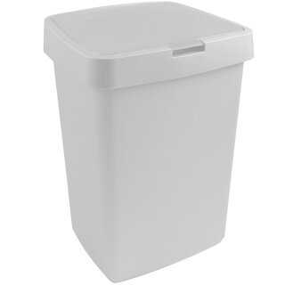 Sunware Delta prullenbak klep 25L wit