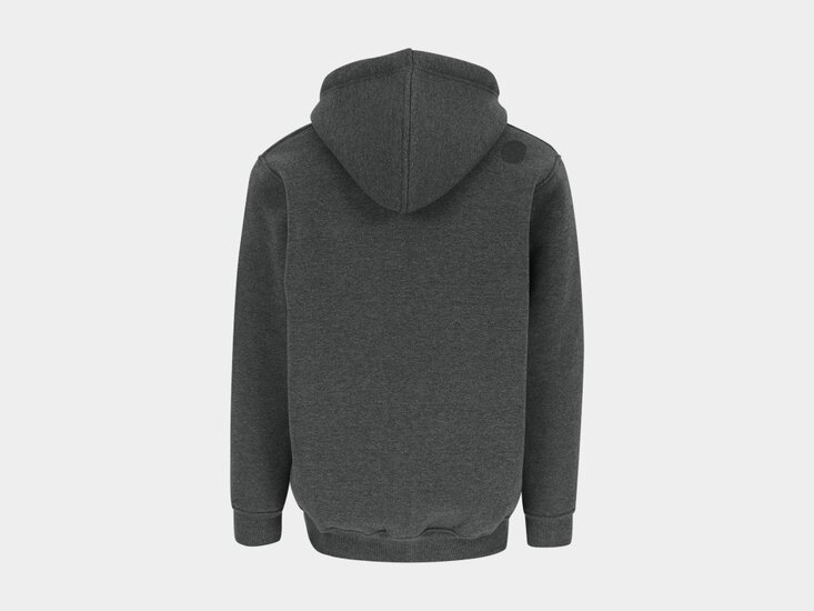 Herock OTIS Sweater met Kap Donker Heather Grijs
