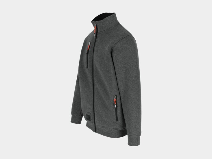 Herock OTAR Sweater Donker Heather Grijs