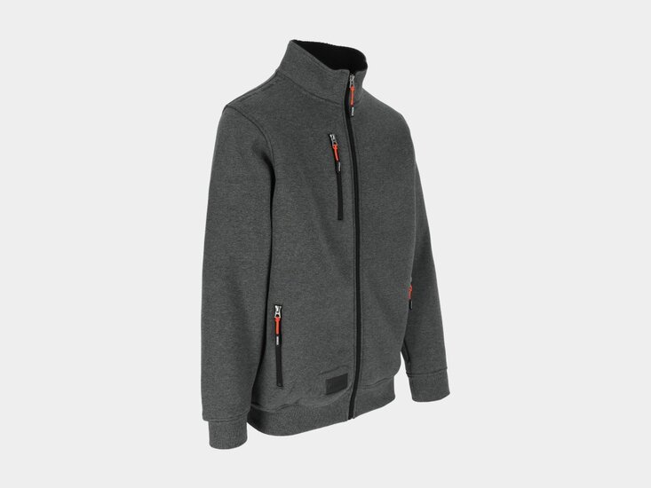 Herock OTAR Sweater Donker Heather Grijs
