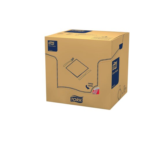 Tork Dinnerservet 2-Laags 1/4 vouw Rood, 12x150st, 1.800st/doos