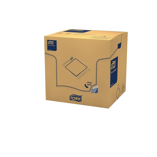 Tork Dinnerservet 2-laags 1/4 vouw Donkerblauw,  12x150st, 1.800st/doos