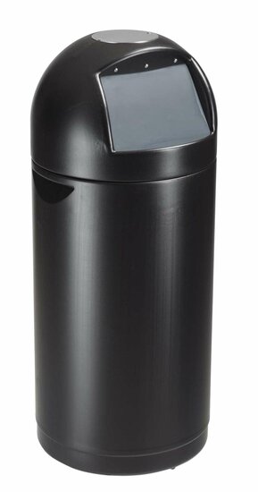 Vuilnisbak-cyvomax green-zwart 52L