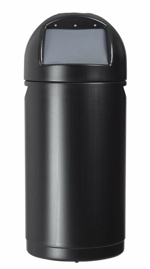 Vuilnisbak-cyvomax green-zwart 52L