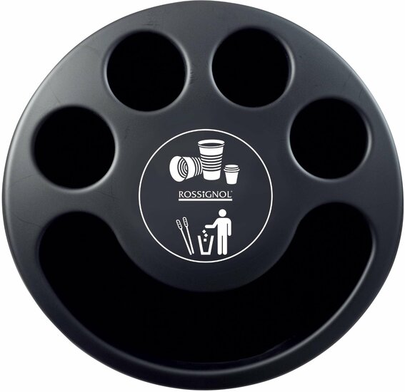 Vuilnisbak-multigob-mangaangrijs 25L
