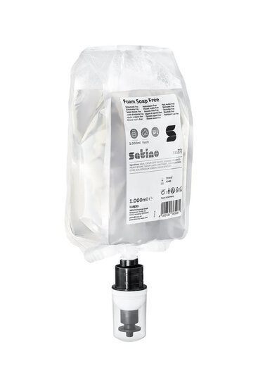 Satino/ Wepa handzeep Foam soap Free (6x1000ml)