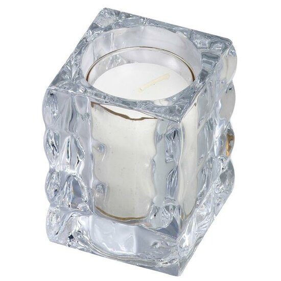 Bolsius ReLight Glashouder Cube (8 stuks)