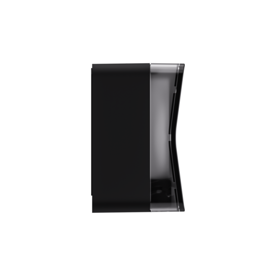 Satino Hyginity Jumbo Single Centerfeed toiletpapierdispenser Zwart CF2