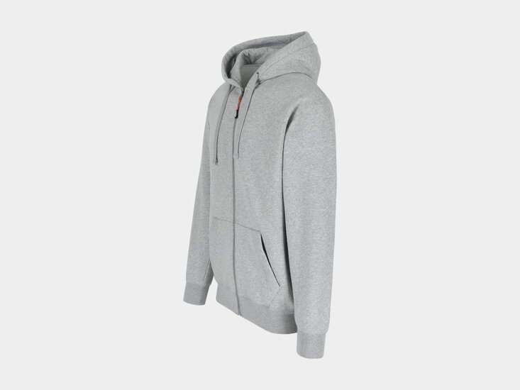 Herock TOBIN Sweater Met Kap Licht Heather Grijs