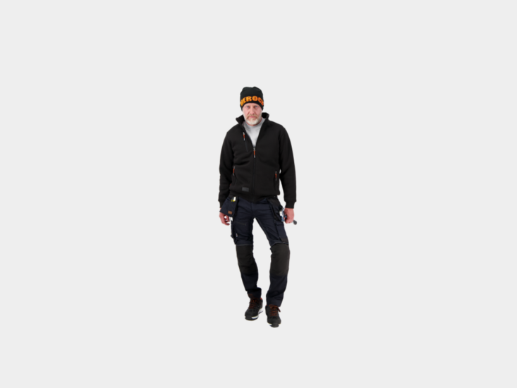Herock OTAR Sweater met Kraag Navy