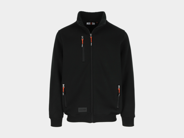 Herock OTAR Sweater met Kraag Zwart