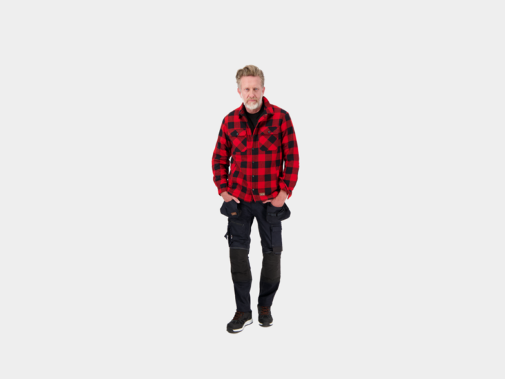 HEROCK PURO JAS &ndash; Donker Rood/ Zwart
