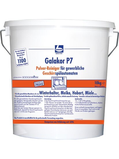 Becher galakor P7 poederreiniger voor commerci&euml;le vaatwassers 10kg