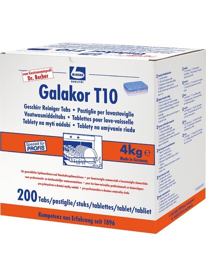 Becher Galakor T10 servies. Tabs 200st