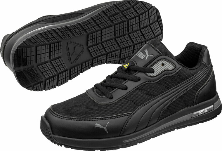 Puma Safety EPIC ST BLK LOW O2 ESD FO HRO SR Werkschoen Zwart