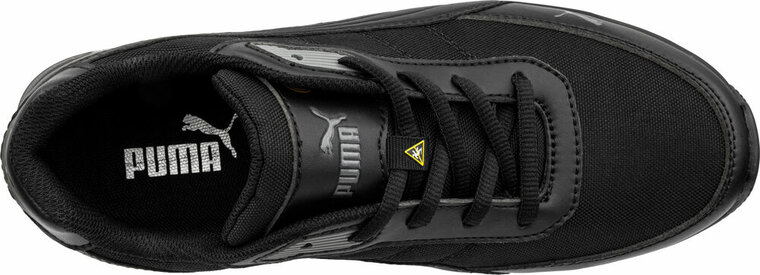 Puma Safety EPIC BLK LOW S3S ESD FO HRO SR Veiligheidsschoenen Zwart Veiligheidsneus