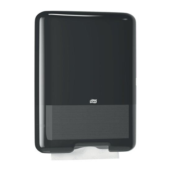 Tork Singlefold Handdoek Dispenser H3 Zwart