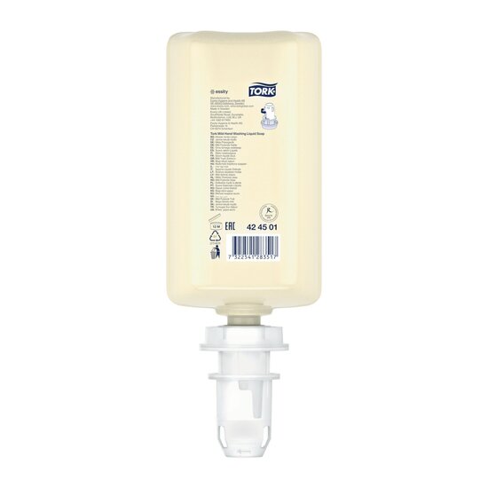 Tork Milde Vloeibare Zeep Frisse Geur Premium S4 1ltr/flacon 6st/doos