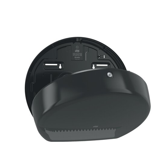 Tork Mini Jumbo Toiletpapier Dispenser T2 Zwart kunststof Elevation-Line