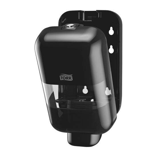 Tork S5 mini handzeep dispenser zwart/transparant