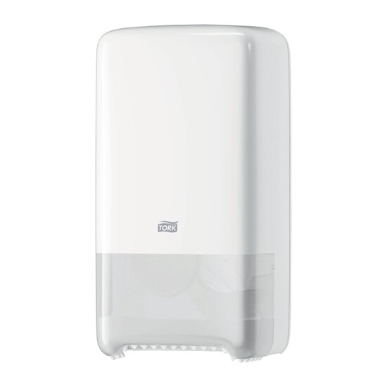 Tork Twin Mid-size Toiletpapier Dispenser Wit Elevation-Line T6