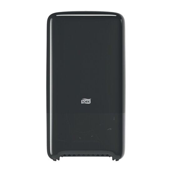 Tork Twin Mid-size Toiletpapier Dispenser Zwart Elevation-Line T6