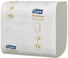 Tork Premium Toiletpapier Vouw 2-laags T3 252st/pak, 7.560st/doos