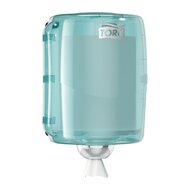 Tork Performance Combi Rol W2, Wit/Turquoise, per stuk