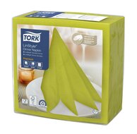 Tork Linstyle Servet Premium 1/4 vouw 1-Laags Pistache  12x50st, 600st/doos