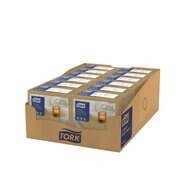 Tork Linstyle Servet 1/8 vouw 1-Laags Biscuit , 12x50st, 600st/doos