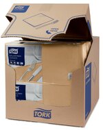 Tork Soft Lunchservet  3-Laags Biscuit 1/4 vouw, 10x150st, 1.500st/doos