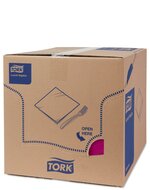 Tork Soft Lunchservet  3-Laags Paars 1/4 vouw, 10x150st, 1.500st/doos