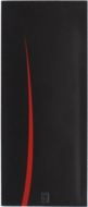Europochette Bestekzakjes BARI Black - Red servet ds. 500 stuks