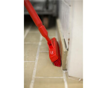 Vikan Ergo Steel Ultra Hygi&euml;nisch Rood &Oslash;34mm 1300mm
