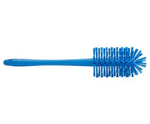 Vikan Medium Harde Pijpborstel Met Handvat (uit een stuk), Ø90, 460mm Blauw