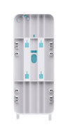 Satino Hyginity System toiletpapierdispenser voor dubbele rollen Wit JT3