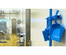 Vikan Hygiënisch Hi-Flex Ophangsysteem 420mm Blauw