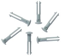 Vikan 6 x Pin Reserveonderdeel Voor De 1011 en 1013 Grijs