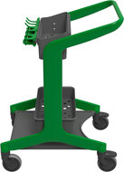 Vikan HyGo 78CM Groen &ndash; Mobiel Reinigingsstation (Werkwagen)